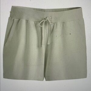 Cuyana Women's Sage French Terry loungewear Shorts
